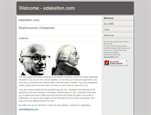 Tablet Screenshot of edskelton.com